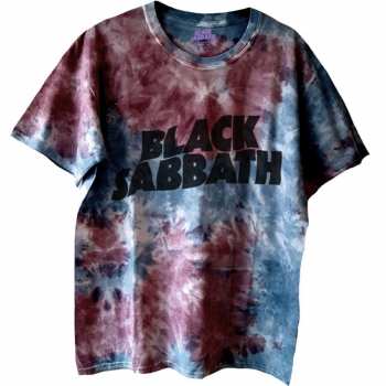 Merce Black Sabbath: Tričko Wavy Logo Black Sabbath  S