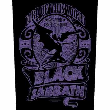 Merch Black Sabbath: Applicazione sulla schiena Lord Of This World