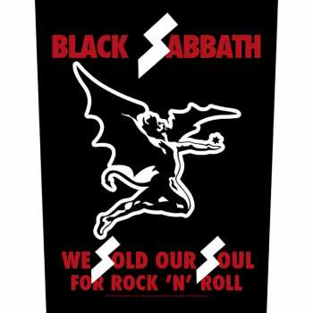 Merch Black Sabbath: Applicazione sulla schiena We Sold Our Souls