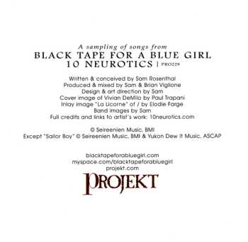 CD black tape for a blue girl: Quadranotics - A Sampling Of Songs From : 10 Neurotics