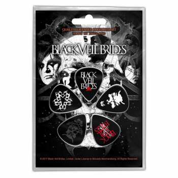 Merch Black Veil Brides: Set di plettri Skull 