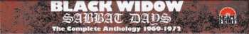 6CD/Set di cofanetti Black Widow: Sabbat Days (The Complete Anthology 1969-1972)