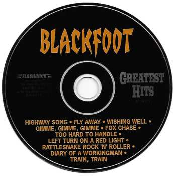 CD Blackfoot: Greatest Hits