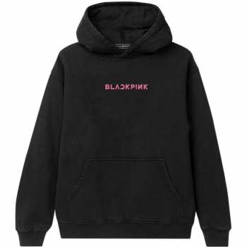 Merce BLACKPINK: Blackpink Unisex Pullover Hoodie: Pink Venom Group Photo (back Print) (medium) M