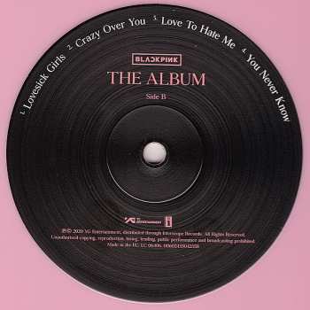 LP BLACKPINK: The Album CLR