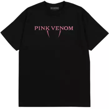 Maglietta Pink Venom Logo Blackpink
