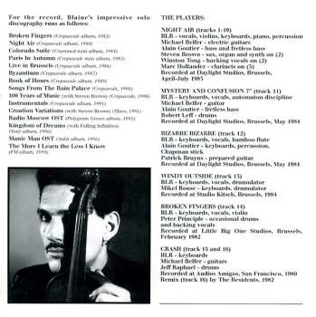 CD Blaine L. Reininger: Night Air Plus