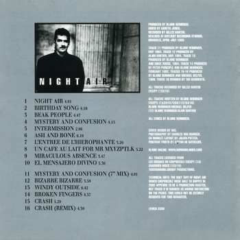 CD Blaine L. Reininger: Night Air Plus