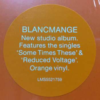 LP Blancmange: Private View LTD | CLR