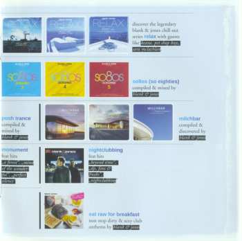 2CD/Set di cofanetti Blank & Jones: Relax (Edition Six)