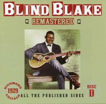 5CD/Set di cofanetti Blind Blake: All The Published Sides