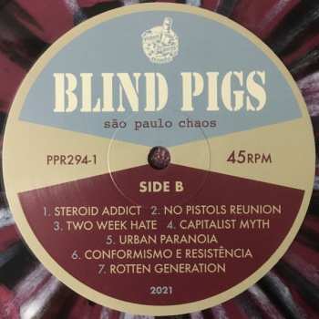 LP Blind Pigs: São Paulo Chaos LTD | CLR