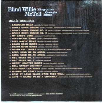 6CD/Set di cofanetti Blind Willie McTell: King Of The Georgia Blues