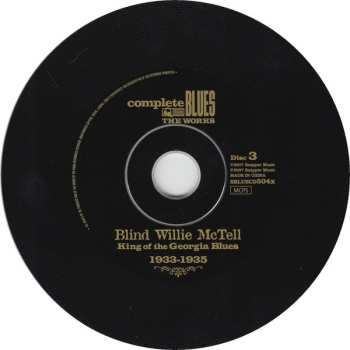 6CD/Set di cofanetti Blind Willie McTell: King Of The Georgia Blues