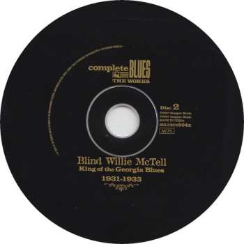 6CD/Set di cofanetti Blind Willie McTell: King Of The Georgia Blues