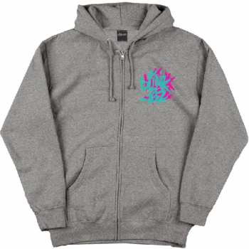Merch Blink-182: Felpa con cerniera Double Six Arrow Smiley 