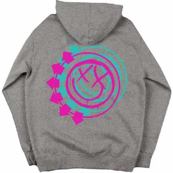 Merce Blink-182: Mikina Se Zipem Double Six Arrow Smiley  XL