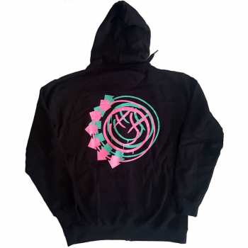 Merce Blink-182: Mikina Se Zipem Double Six Arrow Smiley  S