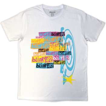 Merch Blink-182: Maglietta Multi Stacked Logo Blink-182