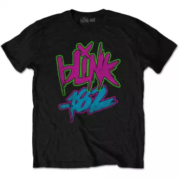 Maglietta Neon Logo Blink-182 