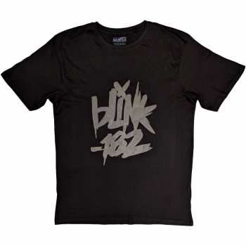 Merce Blink-182: Blink-182 Unisex T-shirt: Neon Logo (hi-build) (small) S