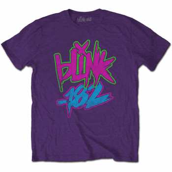 Merch Blink-182: Maglietta Neon Logo Blink-182 