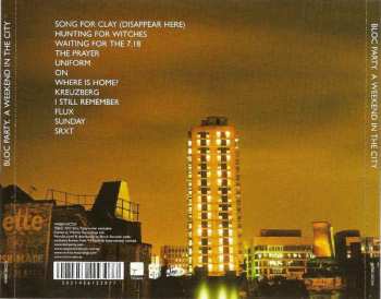 CD Bloc Party: A Weekend In The City