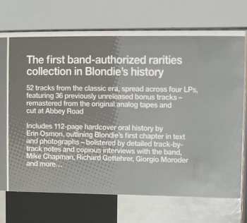 4LP/Set di cofanetti Blondie: Against The Odds 1974-1982 DLX | LTD