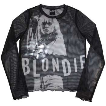 Merch Blondie: Donne Long Sleeve Maglietta Mic Stand
