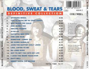 CD Blood, Sweat And Tears: Definitive Collection