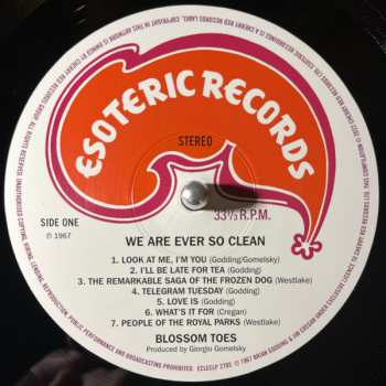 LP Blossom Toes: We Are Ever So Clean