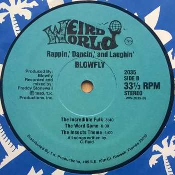 LP Blowfly: Rappin', Dancin', And Laughin'