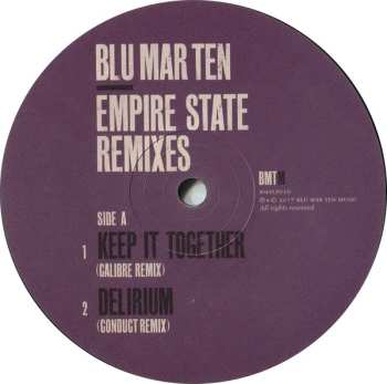 2LP Blu Mar Ten: Empire State Remixes