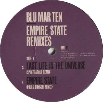 2LP Blu Mar Ten: Empire State Remixes