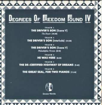6CD/Set di cofanetti "Blue" Gene Tyranny: Degrees Of Freedom Found