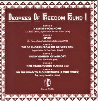6CD/Set di cofanetti "Blue" Gene Tyranny: Degrees Of Freedom Found