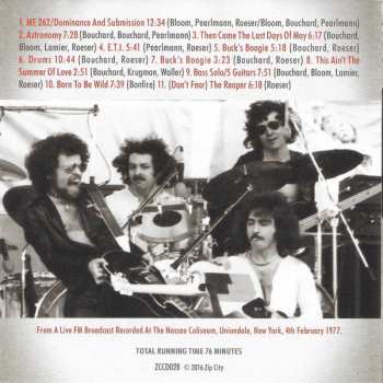 CD Blue Öyster Cult: Born To Be Wild (New York Broadcast 1977)
