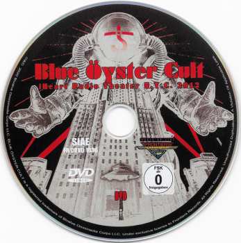 CD/DVD Blue Öyster Cult: iHeart Radio Theater N.Y.C. 2012