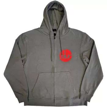 Felpa con cerniera Circle Logo Blur