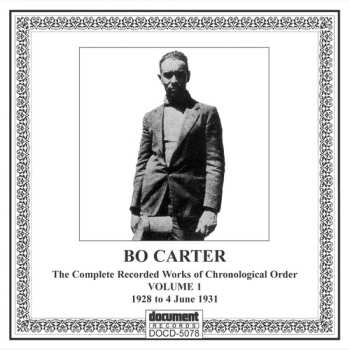 CD Bo Carter: Bo Carter 1 1928-1931