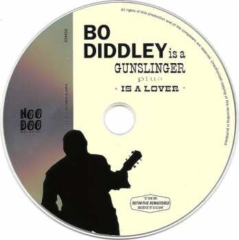 CD Bo Diddley: Bo Diddley Is A Gunslinger + Bo Diddley Is A Lover