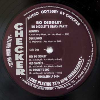 LP Bo Diddley: Bo Diddley's Beach Party