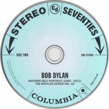 4CD/Set di cofanetti Bob Dylan: Another Self Portrait (1969-1971)