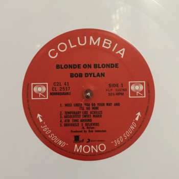 2LP Bob Dylan: Blonde On Blonde