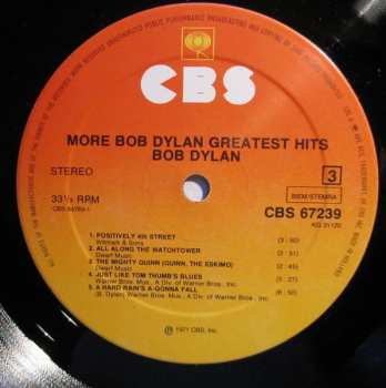 2LP Bob Dylan: More Bob Dylan Greatest Hits