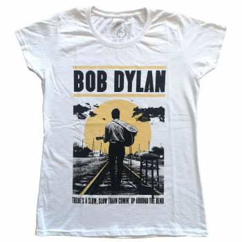 Merch Bob Dylan: Donne Maglietta Slow Train