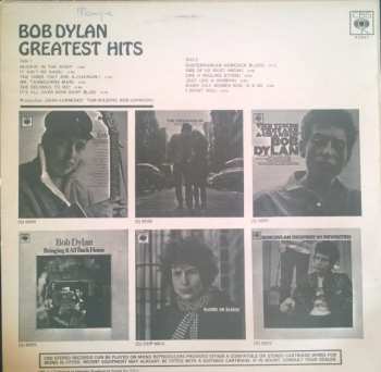 LP Bob Dylan: Greatest Hits