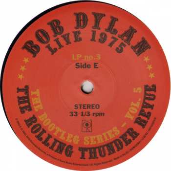 3LP/Set di cofanetti Bob Dylan: Live 1975 (The Rolling Thunder Revue)