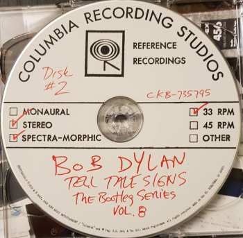 2CD Bob Dylan: Tell Tale Signs (Rare And Unreleased 1989-2006)