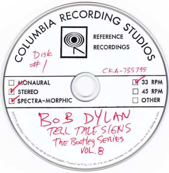 2CD Bob Dylan: Tell Tale Signs (Rare And Unreleased 1989-2006)